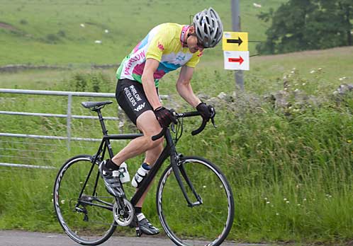 Alan in the High Peak Road Race